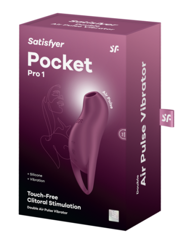SATISFYER POCKET PRO 1 MORADO