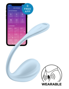 SATISFYER PÉTALO LISO AZUL CLARO