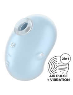 SATISFYER CUTIE GHOST BLUE 2