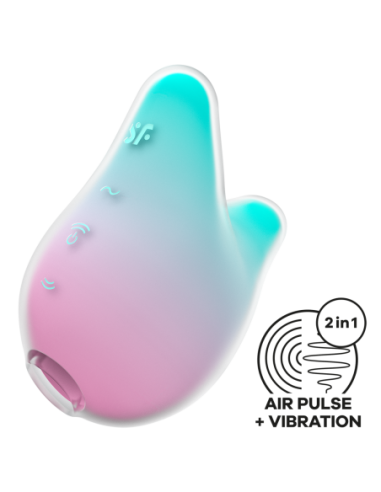 SATISFYER MERMAID VIBES MINT/PINK