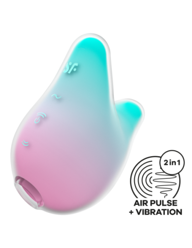 SATISFYER VIBRACIONES DE SIRENA MENTA/ROSA