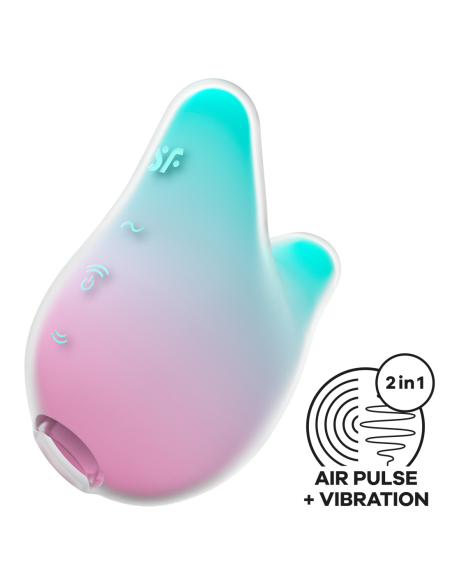 SATISFYER VIBRACIONES DE SIRENA MENTA/ROSA