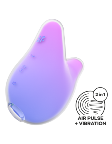 SATISFYER MERMAID VIBES VIOLET/PINK