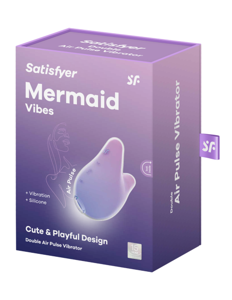SATISFYER MERMAID VIBES VIOLET/PINK