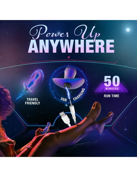 ANAL ADVENTURES MATRIX ODYSSEY PROSTATE STIMULATOR SPACE AGE BLUE