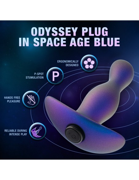 ANAL ADVENTURES MATRIX ODYSSEY PROSTATE STIMULATOR SPACE AGE BLUE
