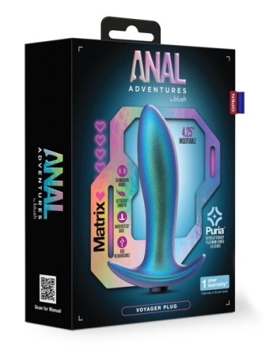 ANAL ADVENTURES MATRIX VOYAGER PLUG NEPTUNE TEAL