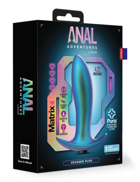 ANAL ADVENTURES MATRIX VOYAGER PLUG NEPTUNE TEAL