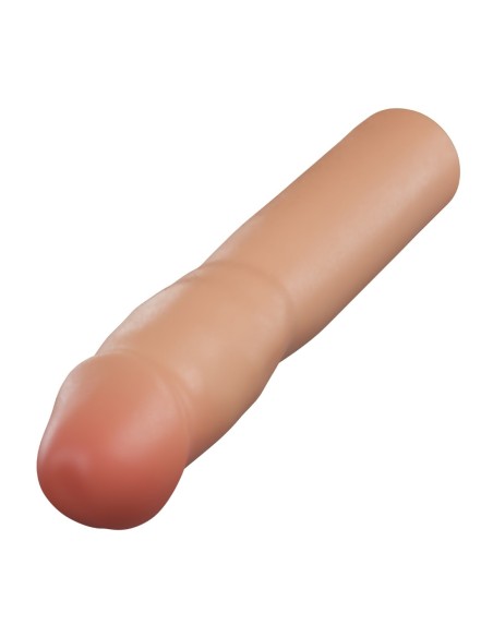 PERFORMANCE PLUS 1.5 INCH SILICONE PENIS XTENDER BEIGE