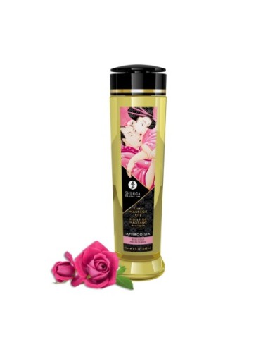 ACEITE DE MASAJE ERÓTICO ROSAS AFRODISIA 240 ML