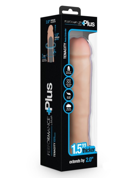 PERFORMANCE PLUS 2 PULGADAS PENE DE SILICONA XTENDER BEIGE