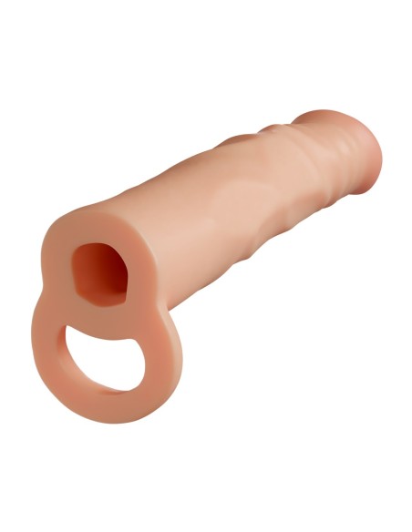 PERFORMANCE PLUS 2.5 PULGADAS PENE DE SILICONA XTENDER BEIGE