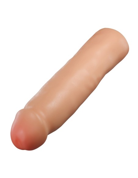 PERFORMANCE PLUS PENE DE SILICONA DE 3 PULGADAS XTENDER BEIGE