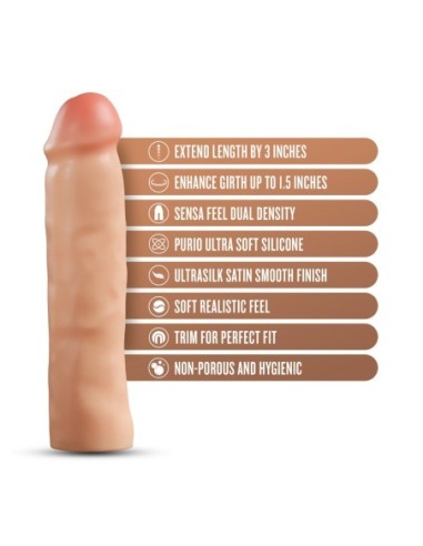 PERFORMANCE PLUS PENE DE SILICONA DE 3 PULGADAS...