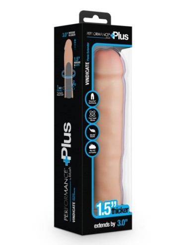 PERFORMANCE PLUS PENE DE SILICONA DE 3 PULGADAS...