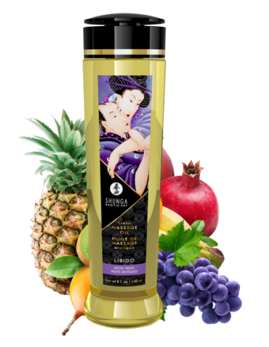 ACEITE DE MASAJE ERÓTICO LIBIDO FRUTAS EXÓTICAS...