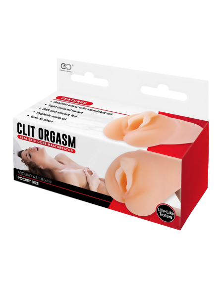 NMC 4.5 INCH REALISTIC MASTURBATOR WITH STIMULATED CLIT