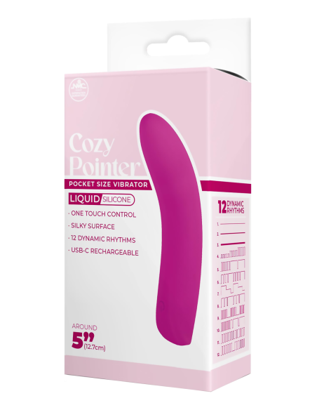 NMC 5 INCH SILICONE 10 FUNCTION VIBRATOR PINK