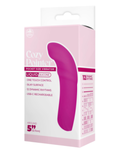 NMC 5 PULGADAS SILICONA 10 FUNCIONES VIBRADOR ROSA 2