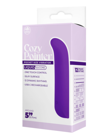 NMC 5 PULGADAS SILICONA 10 FUNCIONES VIBRADOR...