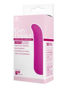 NMC 5 PULGADAS SILICONA 10 FUNCIONES VIBRADOR ROSA 2