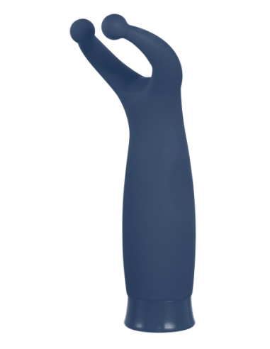 NMC 5 PULGADASRECARGABLE SILICONA 10 FUNCIONES VELOCIDAD VIBRADOR AZUL