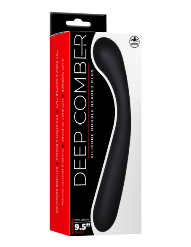 NMC 9.5 INCH SILICONE DOUBLE HEADED PLUG BLACK