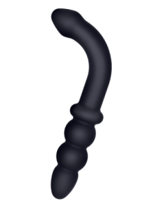 NMC 6.5 INCH SILICONE DOUBLE HEADED PLUG BLACK