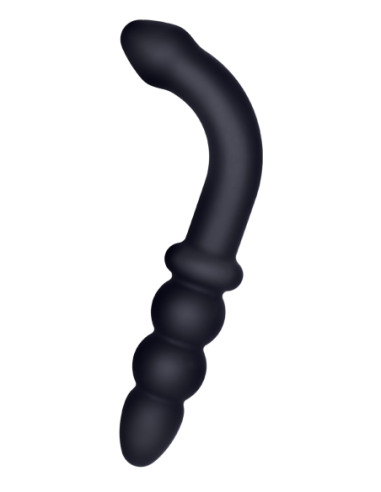 NMC 6.5 INCH SILICONE DOUBLE HEADED PLUG BLACK