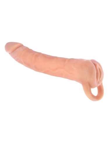 NMC TWO IN ONE 9 INCH PENIS EXTENDER AND MASTURBATOR FLESH