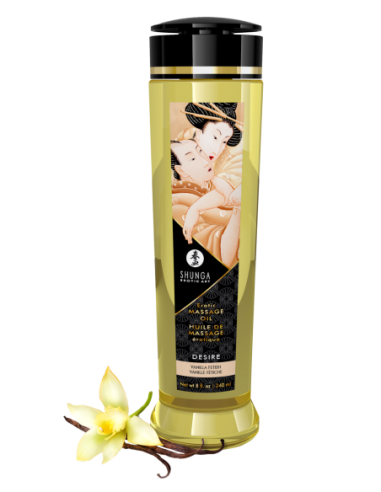 ACEITE DE MASAJE ERÓTICO DESEO VAINILLA 240ML