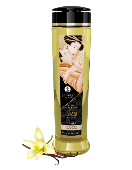 ACEITE DE MASAJE ERÓTICO DESEO VAINILLA 240ML