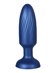 NMC 3,5 PULGADASTAPÓN ANAL DE SILICONA AZUL METALIZADO