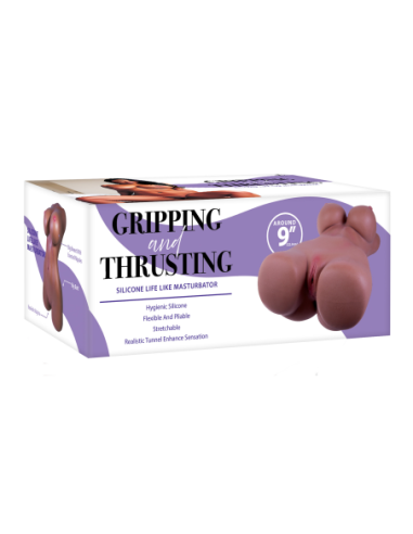 NMC 9 INCH SILICONE LIFE LIKE MASTURBATOR WITH...