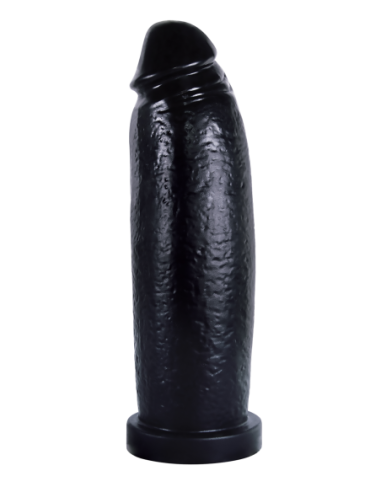 NMC 9.5 INCH PVC GIANT DILDO BLACK