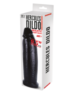 NMC CONSOLADOR GIGANTE DE PVC DE 9,5 PULGADAS NEGRO 2