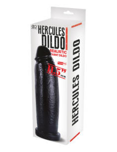 NMC 11.5 INCH PVC GIANT DILDO BLACK 2