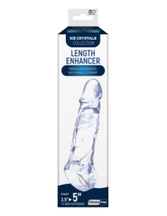 NMC 5 INCH PENIS EXTENDER WITH BALL STRAP CLEAR 2