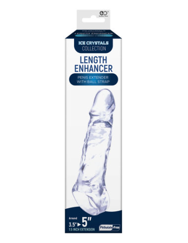 NMC 5 INCH PENIS EXTENDER WITH BALL STRAP CLEAR
