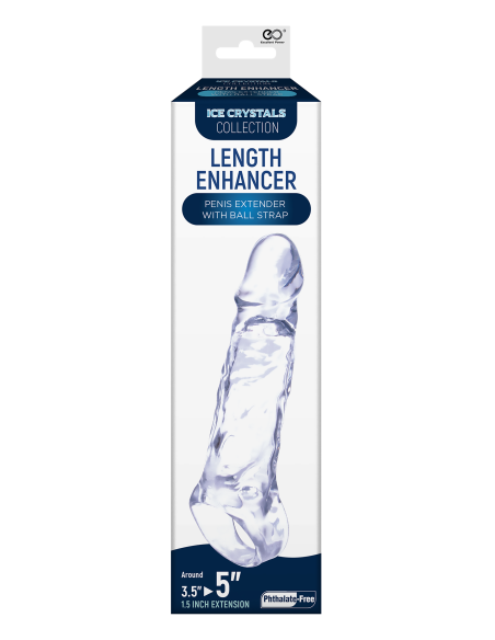 NMC 5 INCH PENIS EXTENDER WITH BALL STRAP CLEAR