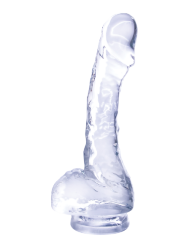 NMC 4 INCH REALISTIC DILDO WITH SUCTION CUP CLEAR