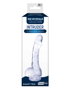 NMC 4 INCH REALISTIC DILDO WITH SUCTION CUP CLEAR 2