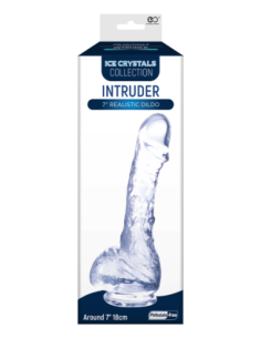 NMC 7 INCH REALISTIC DILDO WITH SUCTION CUP CLEAR 2