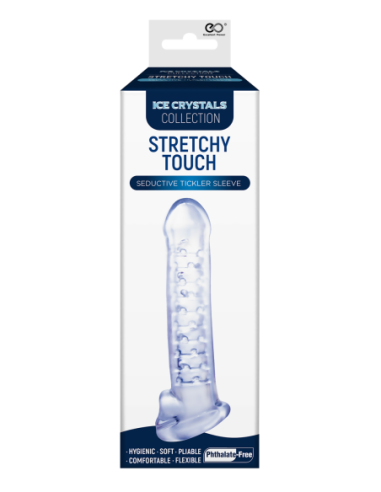 NMC 5.5 INCH TPE TRANSPARENT PENIS ENHANCER