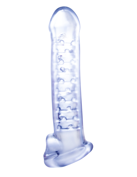 NMC POTENCIADOR DE PENE TRANSPARENTE TPE DE 5,5 PULGADAS