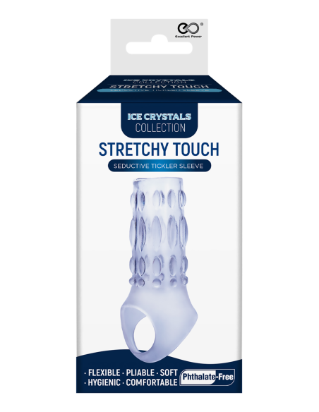 NMC 3 INCH TPE TRANSPARENT PENIS ENHANCER WITH BALL STRAP