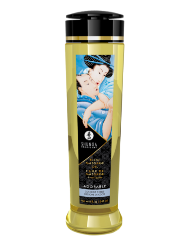 ACEITE DE MASAJE ERÓTICO ADORABLE COCO 240ML