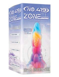 NMC 8 INCH SILICONE MONSTER DILDO GLOW IN THE DARK 2