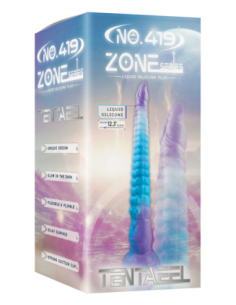 NMC 12 INCH SILICONE MONSTER DILDO GLOW IN THE DARK 2