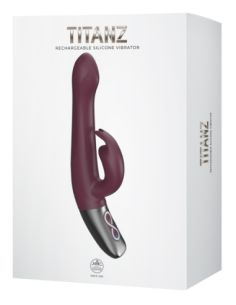 NMC VIBRADOR RECARGABLE DE SILICONA DE 8,5 PULGADAS ROJO... 2